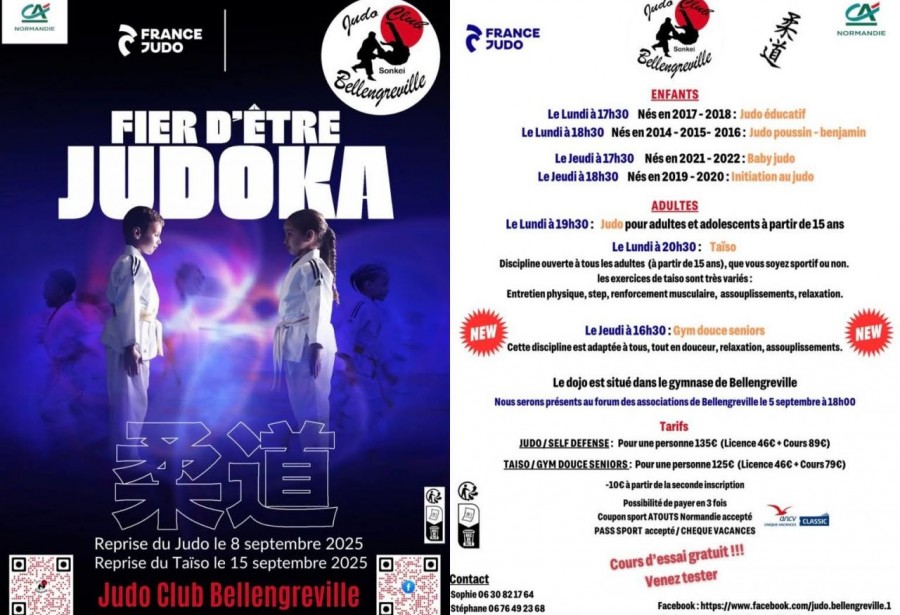 reprise des cours le lundi 8 septembre